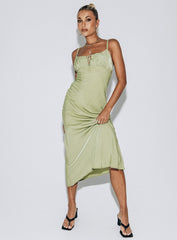 Nicoleta Midi Dress Green