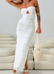 Cazwell Maxi Dress Cream
