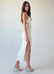 Maila Midi Dress White