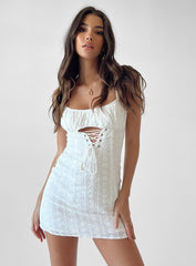 Arison Mini Dress White
