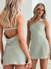 Marziani Mini Dress Sage