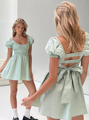 Everyday Sunshine Mini Dress Green