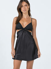 Mathers Mini Dress Black
