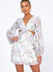 Bennett Mini Dress Multi Floral