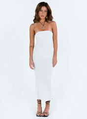 Oscar Midi Dress White Petite