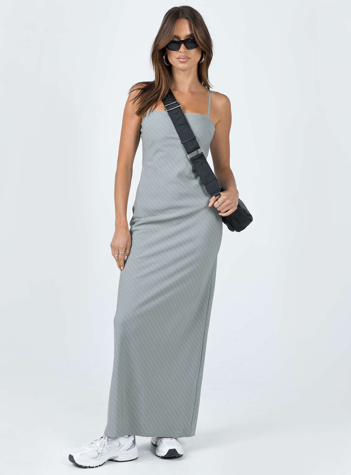 Lania Midi Dress Grey