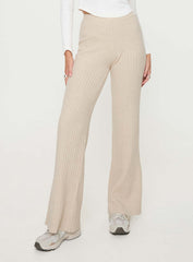 Montana Knit Pants Cream