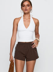 Borderline Track Short Brown / Blue