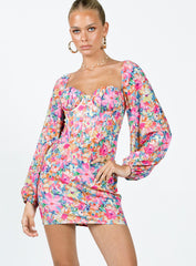 Laurie Corset Mini Dress Multi