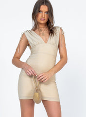 Amari Mini Dress Champagne