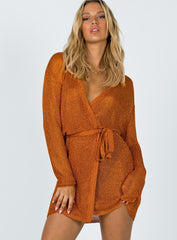 Take Me To Rio Mini Dress Orange