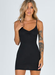 Gelina Mini Dress Black