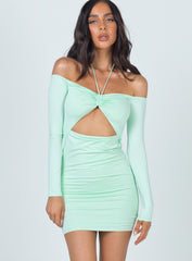Taylor Mini Dress Pistachio