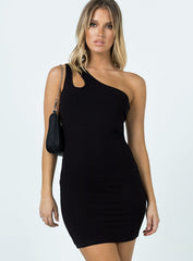 Tiller Mini Dress Black