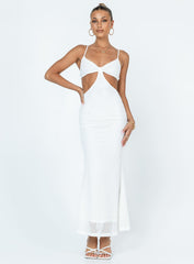 Shanni Maxi Dress White