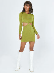 Hope Mini Dress Green