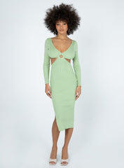 Lucia Midi Dress Green