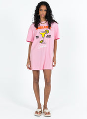 Margarita Shirt Dress Pink