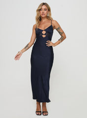 Leroux Maxi Dress Navy