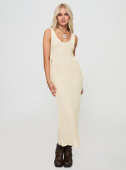 Cosmoth Maxi Dress Cream