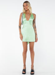 Katina Mini Dress Green Tall