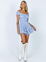 The Love Galore Romper Blue Lower Impact