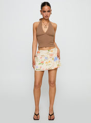 Feed The Soul Mini Skirt Floral Multi