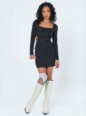 Elizabeth Mini Dress Black