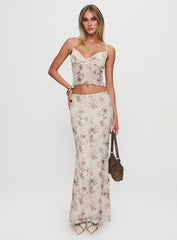 Shepherd Maxi Skirt Floral Multi