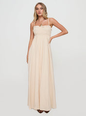 Love All Around Maxi Dress Cream