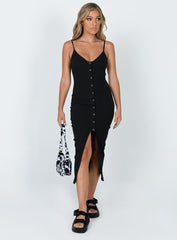 Muir Midi Dress Black
