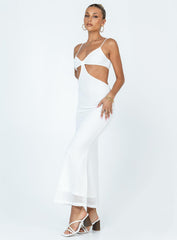 Shanni Maxi Dress White