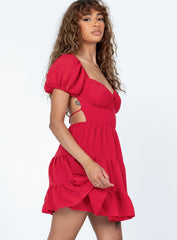 Danny Mini Dress Red