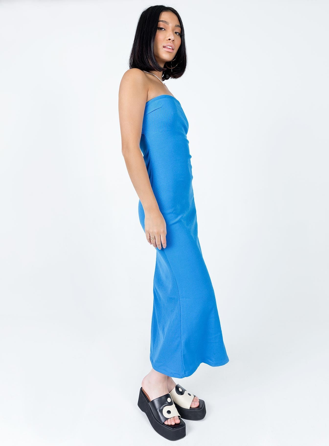 Carter Maxi Dress Blue
