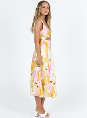 Talbery Midi Dress Multi