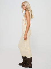 Cosmoth Maxi Dress Cream