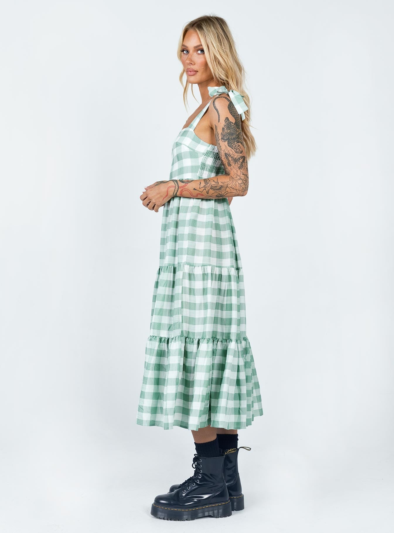 Rae Midi Dress Green