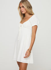 Jadia Mini Dress White