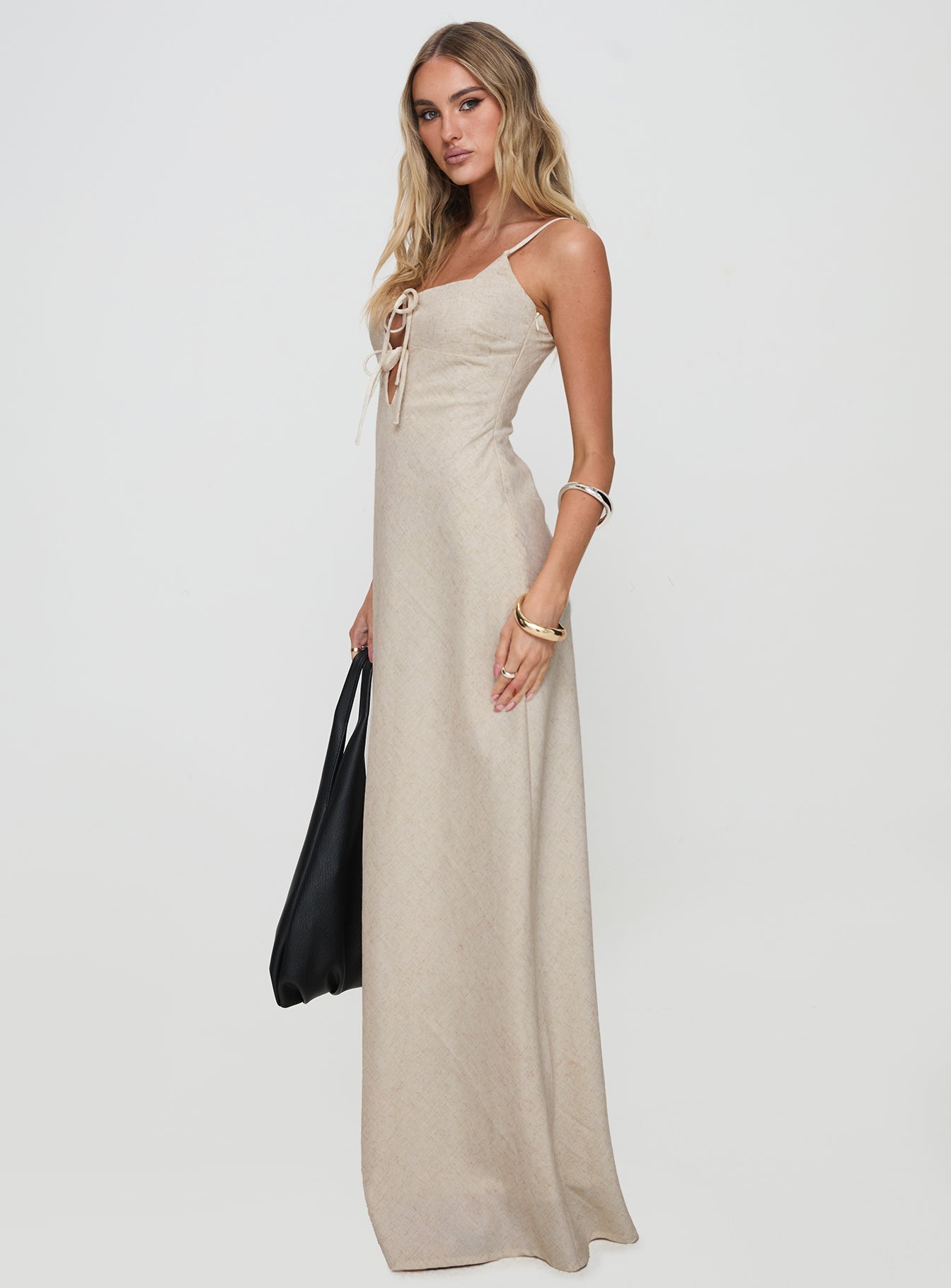 Seraphia Maxi Dress Beige
