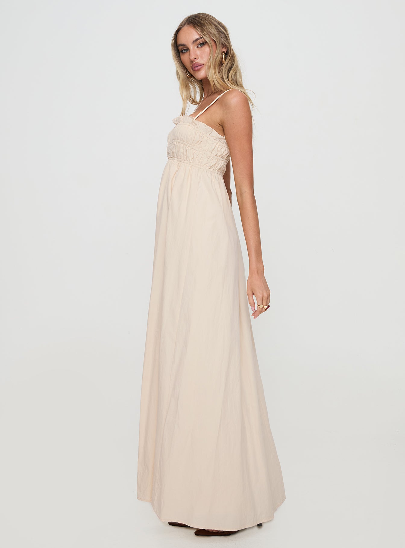 Love All Around Maxi Dress Cream