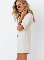 Zara Romper Natural