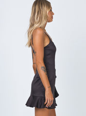 Cottage Hill Mini Dress Black