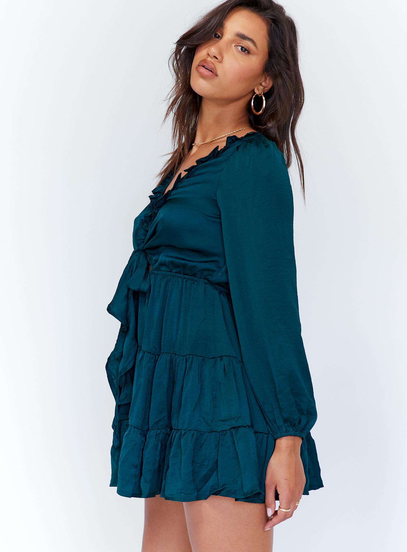 Randi Mini Dress Teal