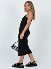 Muir Midi Dress Black