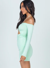 Taylor Mini Dress Pistachio