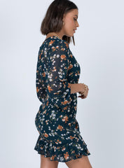 Meral Mini Dress Teal