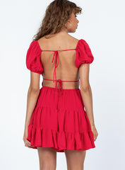Danny Mini Dress Red