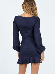 The Villa Mini Dress Navy