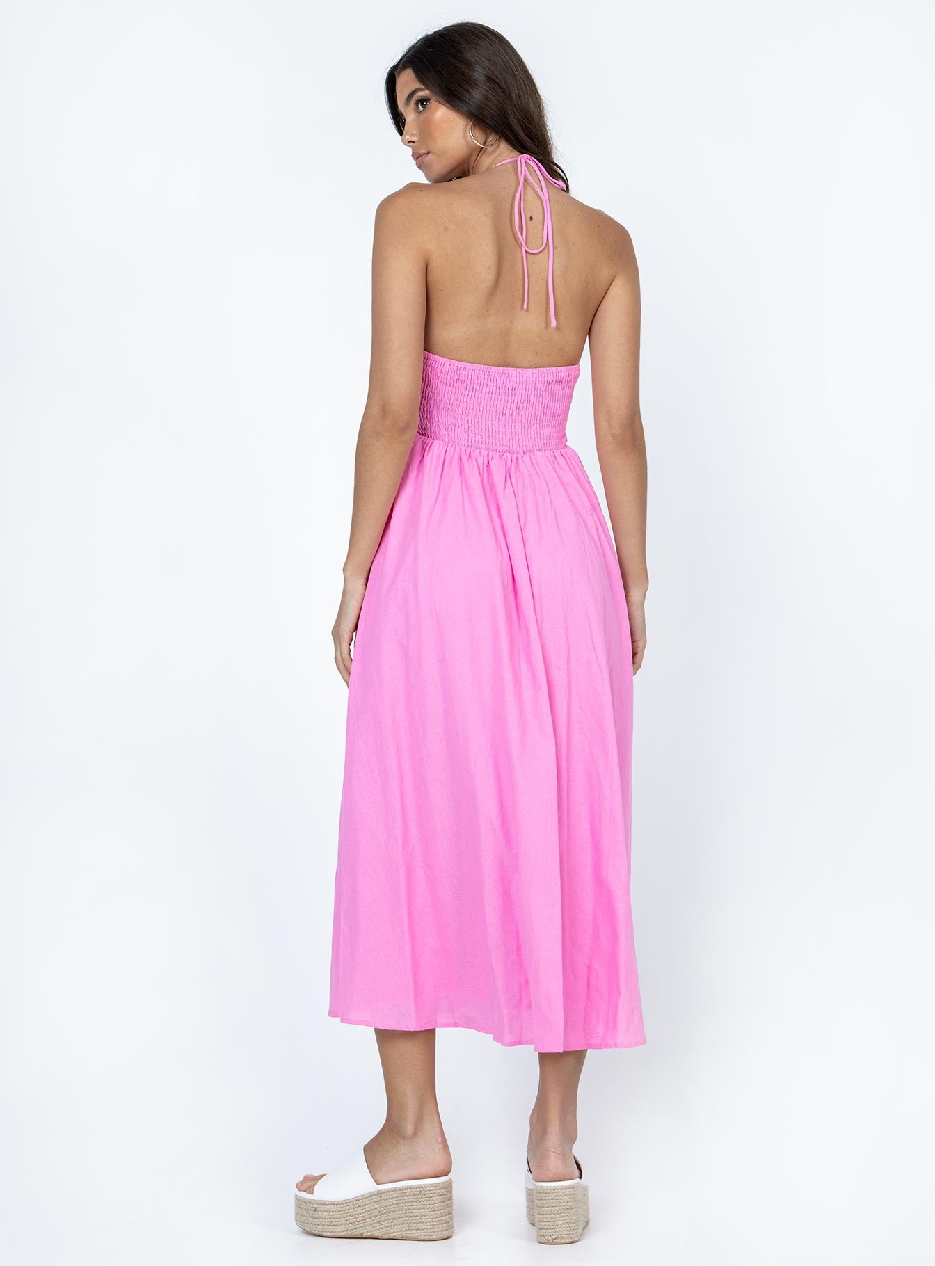 Nardin Midi Dress Pink