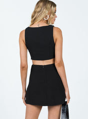Motel Kenaya Top Black